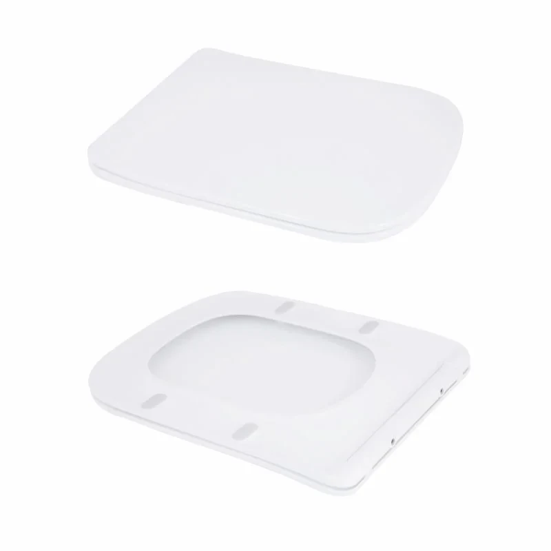 Унітаз підлоговий Qtap Aries Rimless безобідковий з сидінням Soft-close WHITE QT03228302W