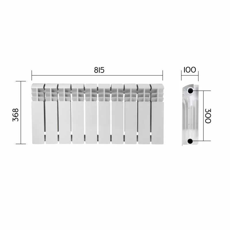 Радиатор биметаллический Thermo Alliance Bi-Ferrum 300/100 1,15 кг