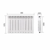 Радиатор биметаллический Thermo Alliance Bi-Vulcan PLUS 500/100 1,8 кг