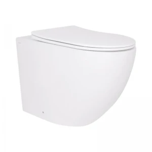 Унітаз підвісний Qtap Robin Ultra Quiet безобідковий з сідінням Soft-close 520x365x365 мм WHITE
