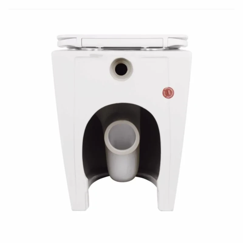 Унітаз підвісний Qtap Robin Ultra Quiet безобідковий з сідінням Soft-close 520x365x365 мм WHITE