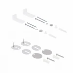 Унітаз підвісний Qtap Robin Ultra Quiet безобідковий з сідінням Soft-close 520x365x365 мм WHITE