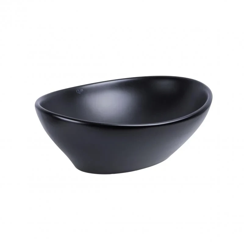 Раковина-чаша Qtap Dove 415x340x140 Matt black QT06116062AMB