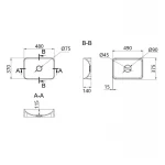 Раковина-чаша Qtap Tern 480х370х135 White QT17116069W