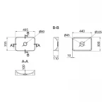 Раковина-чаша Qtap Virgo 490х350х110 White QT18112261WN