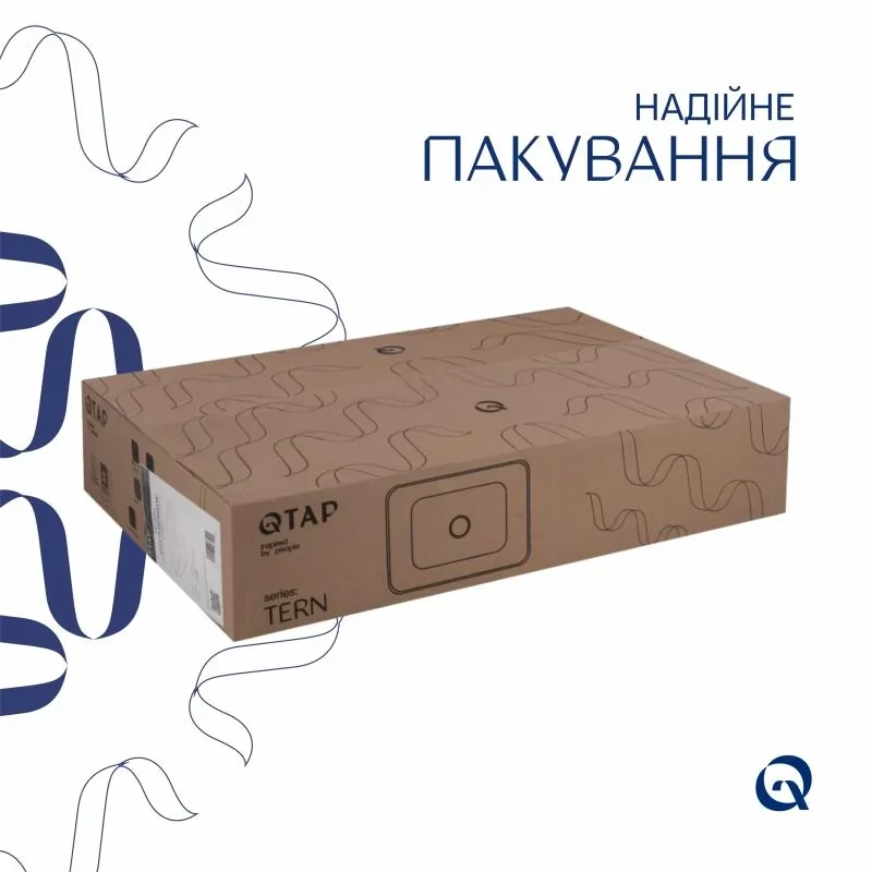 Раковина-чаша Qtap Tern 600x400x110 White QT171180841W