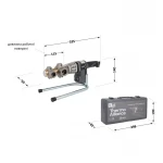 Паяльник для пластиковых труб Thermo Alliance STD-102 Ø20-32 (автоматический 700W)