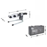 Паяльник для пластиковых труб Thermo Alliance PRO-101 Ø20-32 (автоматический с дисплеем, 600W)