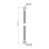 Шланг для воды Thermo Alliance Standart 20 см NYLON 1/2