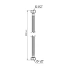 Шланг для воды Thermo Alliance Standart 30 см NYLON 1/2