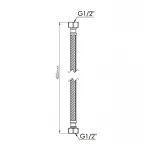 Шланг для воды Thermo Alliance Standart 40 см NYLON 1/2
