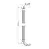 Шланг для воды Thermo Alliance Standart 80 см NYLON 1/2
