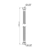 Шланг для воды Thermo Alliance Standart 120 см NYLON 1/2