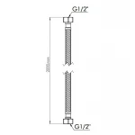Шланг для воды Thermo Alliance Standart 200 см NYLON 1/2