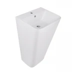 Раковина напольная моноблок Qtap Tern 440х380х830mm White QT1711G302WN