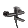 Смеситель для ванны Brinex Pure 006 с поворотным изливом (с душевым гарнитуром) Graphite BRIPUR006GRP