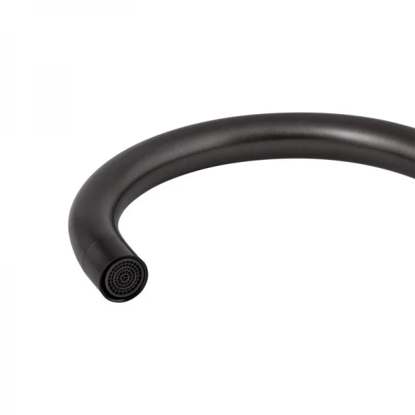 Смеситель для кухни U-образный Brinex Pure 015F U-образный  Graphite BRIPUR015FGRP