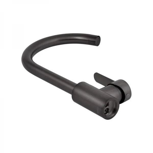 Смеситель для кухни U-образный Brinex Pure 015F U-образный  Graphite BRIPUR015FGRP