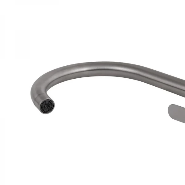 Смеситель для кухни U-образный Brinex Pure 015F U-образный  Nickel BRIPUR015FNKL