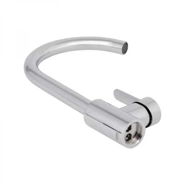 Смеситель для кухни U-образный Brinex Pure 015F U-образный  Chrome BRIPUR015FCRM