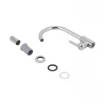 Смеситель для кухни U-образный Brinex Pure 015F U-образный  Chrome BRIPUR015FCRM