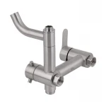 Душевая система универсальная Brinex Pure 1030 на 3 потребителя  Nickel BRIPUR1030NKL