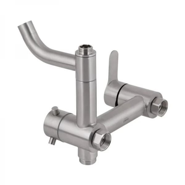 Душевая система универсальная Brinex Pure 1030 на 3 потребителя  Nickel BRIPUR1030NKL