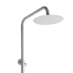 Душевая система универсальная Brinex Pure 1030 на 3 потребителя  Nickel BRIPUR1030NKL