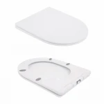 Унітаз підлоговий Qtap Swan Ultra Quiet з сидінням Soft-close 640x360x835 мм QT16222182TW White