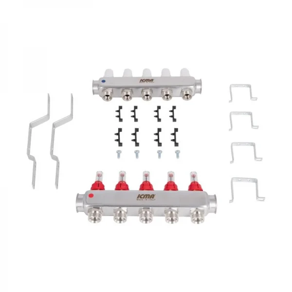 Коллектор с расходомерами (нерж.) 1