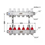 Коллектор с расходомерами (нерж.) 1