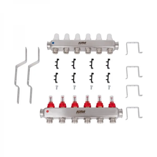 Коллектор с расходомерами (нерж.) 1