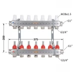 Коллектор с расходомерами (нерж.) 1