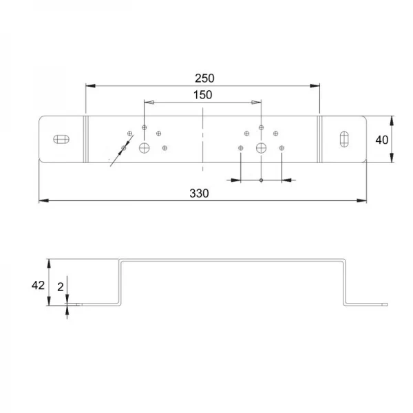 Кронштейн Icma для монтажа гипсокартона 150 № 432