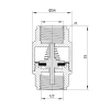 Обратний клапан Thermo Alliance Forte 1/2