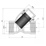 Фільтр грубої очистки Thermo Alliance Forte 1/2