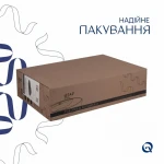 Комплект Qtap Scorpio: Раковина накладная прямоугольная 550х390х120 мм Matt Black + Донный клапан PU03