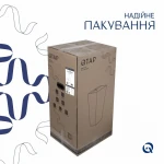 Комплект Qtap Tern: Раковина напольная моноблок 440х380х830 мм White + Донный клапан PU02O