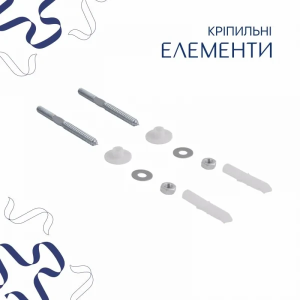 Комплект Qtap Leo N: Раковина подвесная угловая овальная 380x360x130 мм WHITE + Донный клапан PU02O