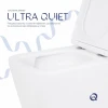 Унітаз підвісний Qtap Crow безобідковий з сідінням Soft-close QT05335170W