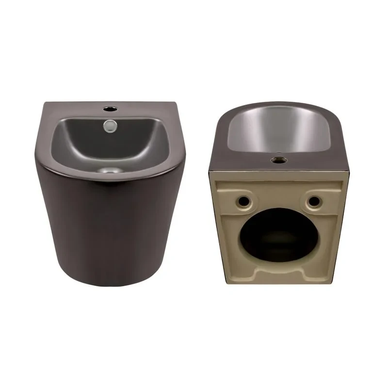 Комплект Qtap Scorpio Matt Black 2 в 1: Унитаз подвесной Ultra Quiet QT14332380AMB + биде подвесное QT1455053FMB