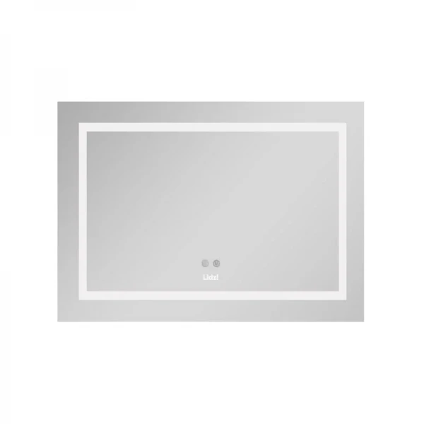 Дзеркало Lidz Kubis 800х600 з LED-підсвічуванням Touch, з антизапотіванням, з димером, рег. яскравості LD78LF9047400