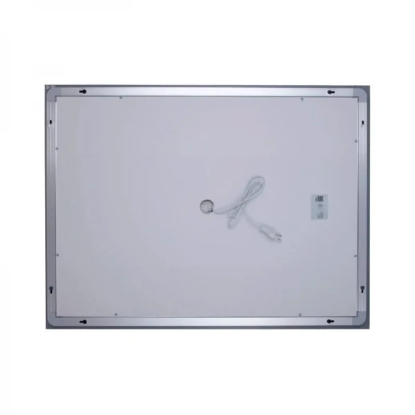 Дзеркало Lidz Kubis 800х600 з LED-підсвічуванням Touch, з антизапотіванням, з димером, рег. яскравості LD78LF9047400