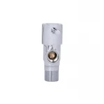 Кран угловой Thermo Alliance Standart (ручка палочка) с керам.буксой 1/2