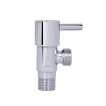 Кран угловой Thermo Alliance Standart (ручка палочка) с керам.буксой 1/2