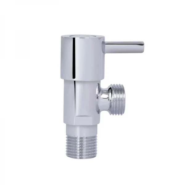 Кран угловой Thermo Alliance Standart (ручка палочка) с керам.буксой 1/2