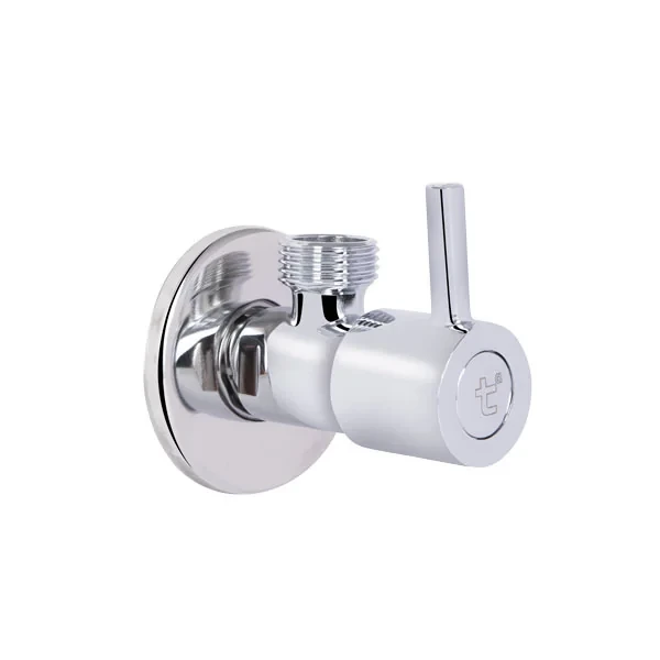 Кран угловой Thermo Alliance Standart (ручка палочка) с керам.буксой 1/2