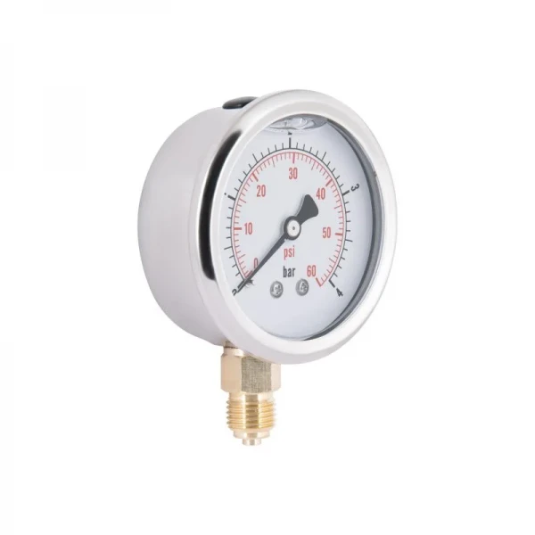 Манометр із гліцерином Thermo Alliancе Forte 4 бар, 1/4