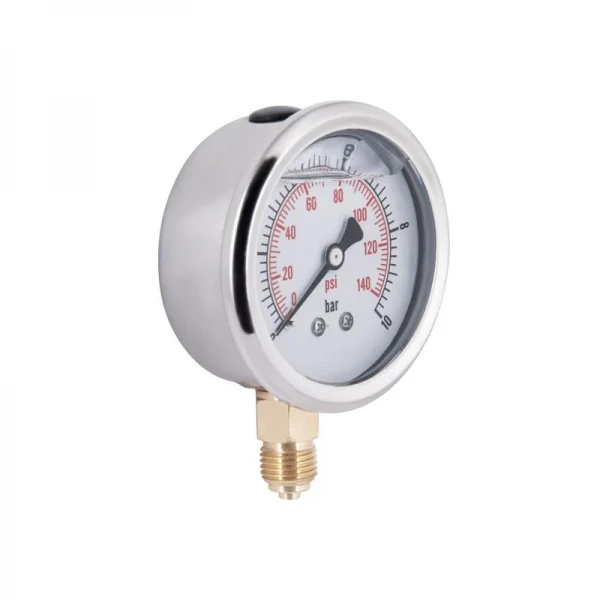 Манометр із гліцерином Thermo Alliancе Forte 10 бар, 1/4