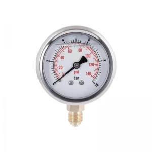 Манометр с глицерином Thermo Alliance Forte 10 бар, 1/4